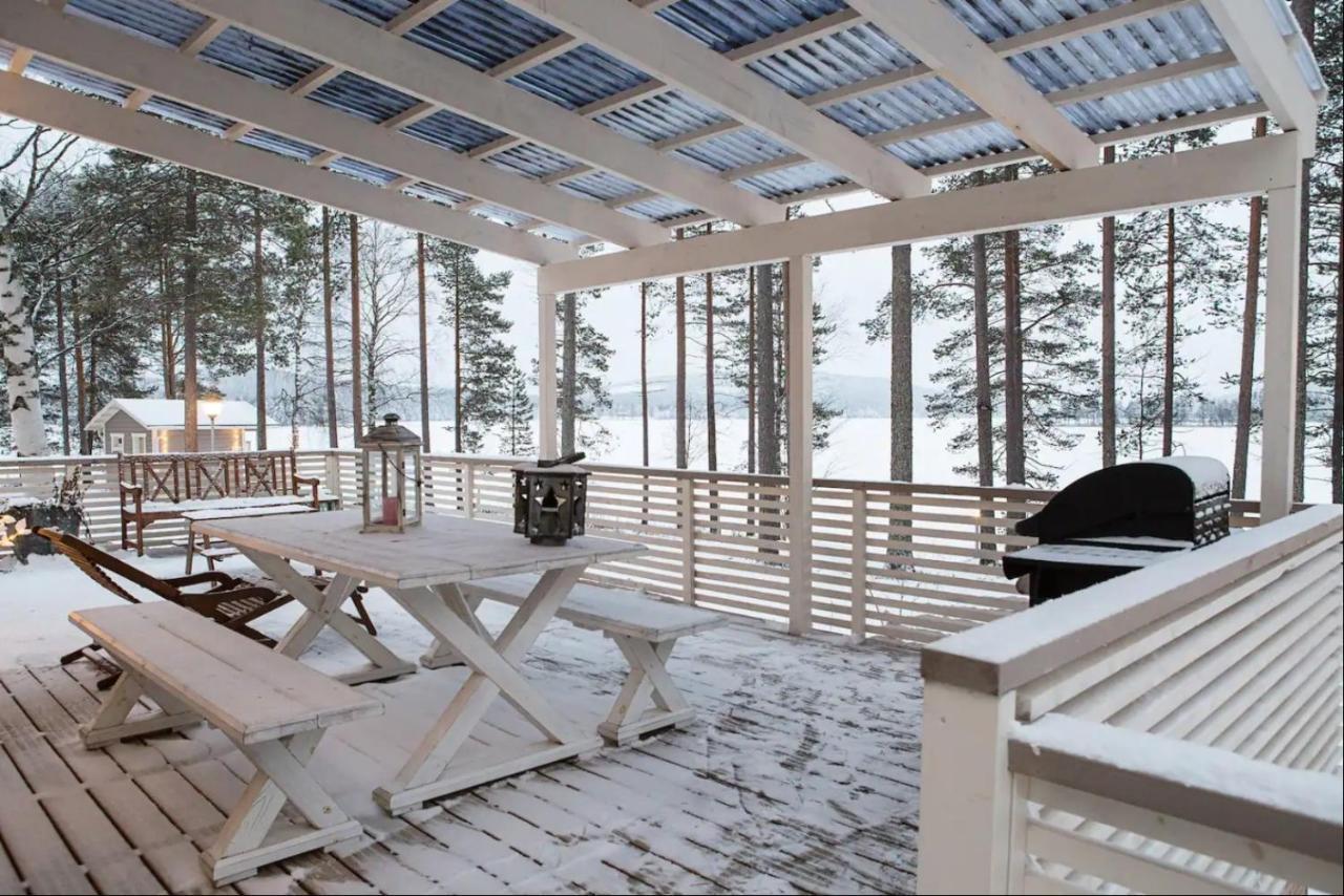 Luxurious Villa Kinos With Jacuzzi Rovaniemi Eksteriør bilde
