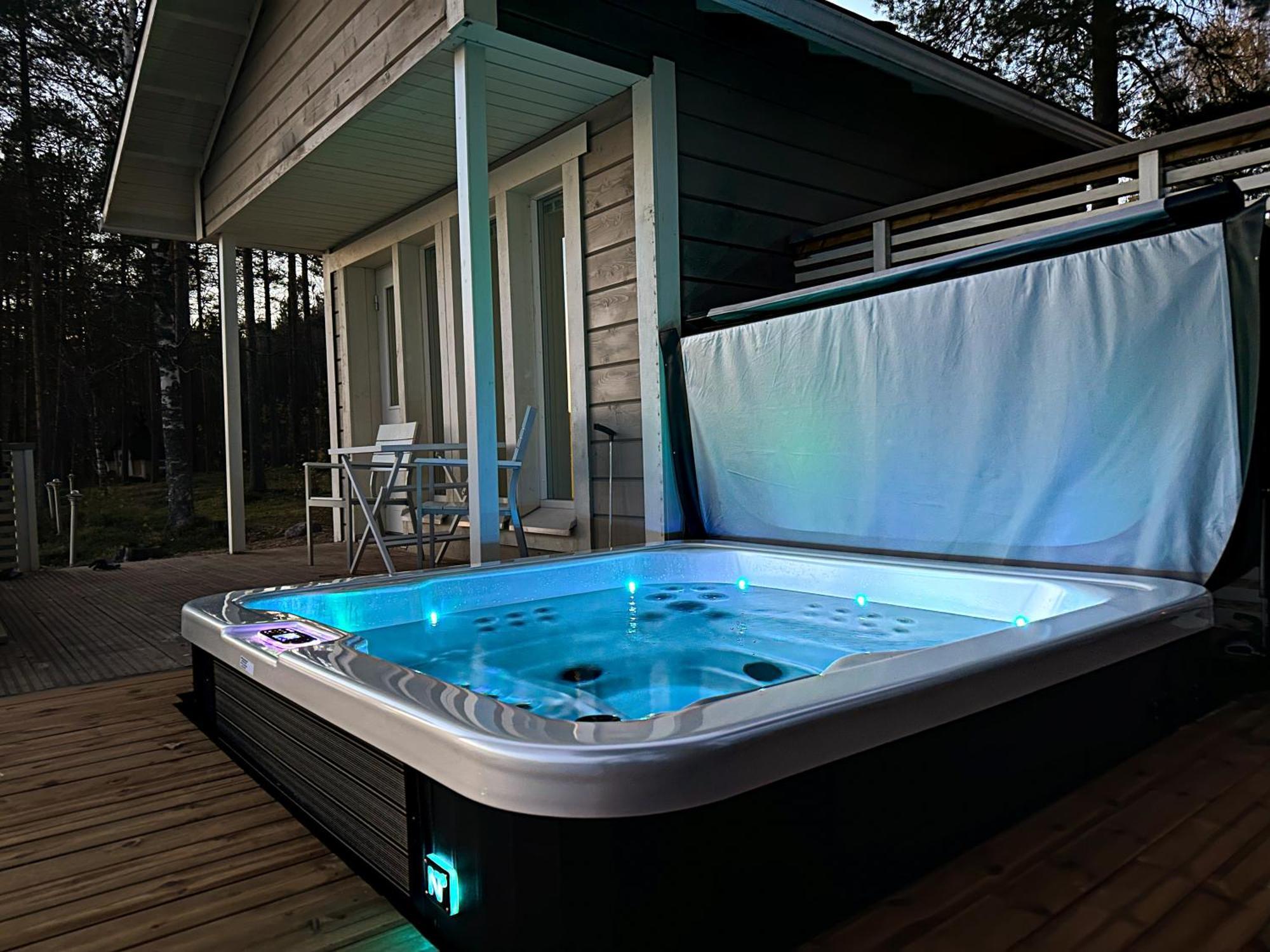 Luxurious Villa Kinos With Jacuzzi Rovaniemi Eksteriør bilde